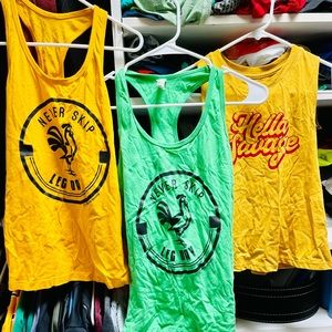 Gym tank tops